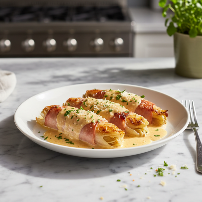 Recette Endives au jambon au Cookeo - Plat principal Française - Photo du plat prêt à déguster