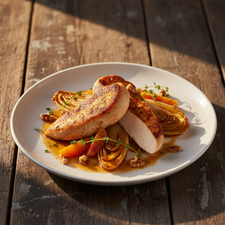 Recette Filets de poulet endives au Cookeo - Plat principal Française - Photo du plat prêt à déguster