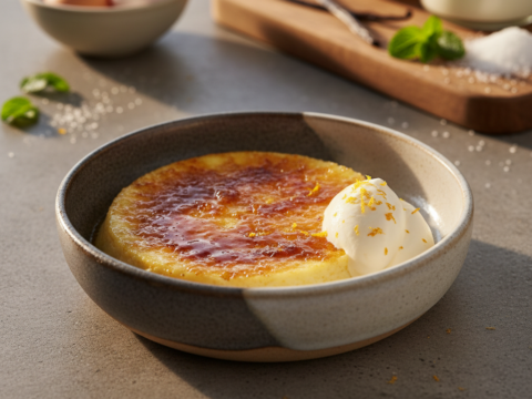 Recette Oeufs au lait au Cookeo - Dessert Française - Photo du plat prêt à déguster