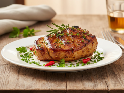 Recette Palette à la diable au Cookeo - Plat principal Française - Photo du plat prêt à déguster