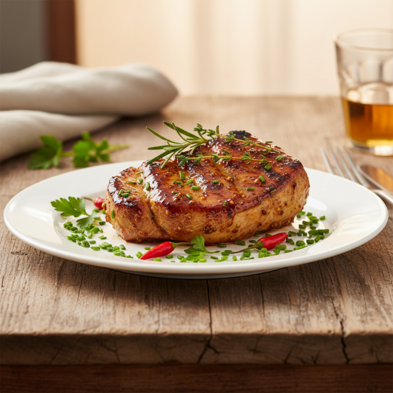 Recette Palette à la diable au Cookeo - Plat principal Française - Photo du plat prêt à déguster