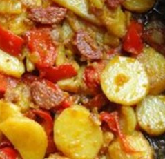 Poelee Pommes De Terre Chorizo Mon Cookeo