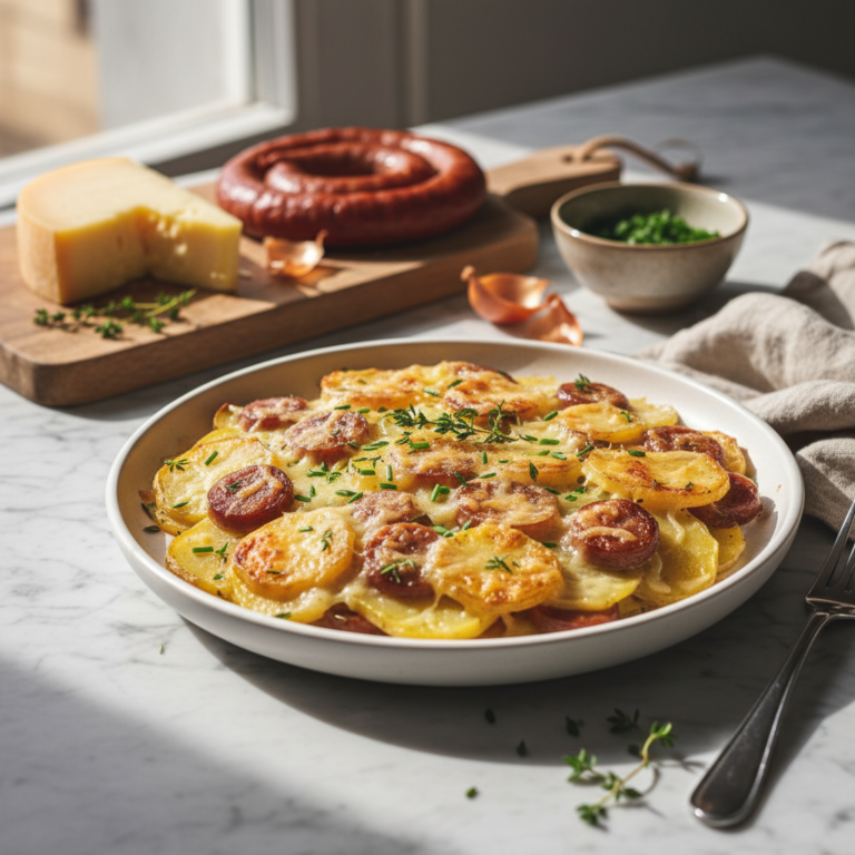Recette Pommes de terre Franc-Comtoise au Cookeo - Plat principal Française - Photo du plat prêt à déguster