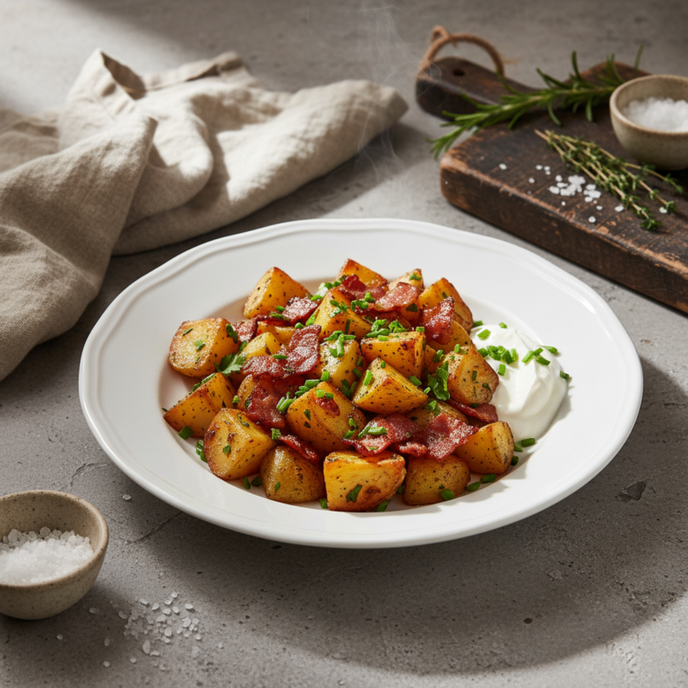 Recette Pommes de terre aux lardons 2 au Cookeo - Plat principal Française - Photo du plat prêt à déguster
