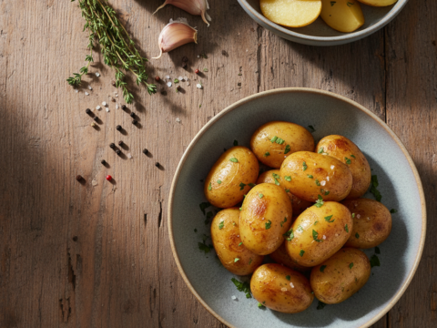 Recette Pommes de terre fondantes au Cookeo - Plat principal Française - Photo du plat prêt à déguster