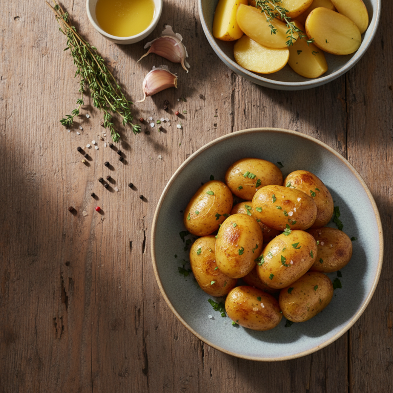 Recette Pommes de terre fondantes au Cookeo - Plat principal Française - Photo du plat prêt à déguster