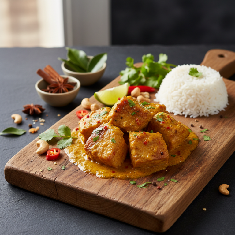 Recette Porc au curry au Cookeo - Plat principal - Photo du plat prêt à déguster