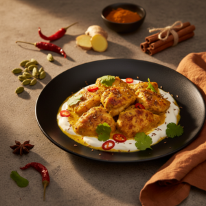 Poulet yahourt curry