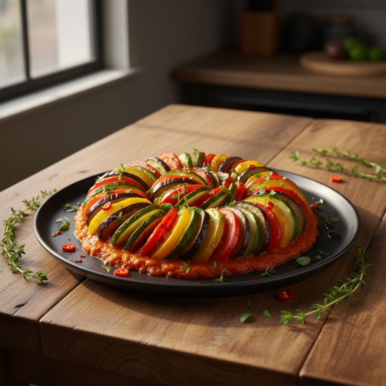 Recette Ratatouille niçoise au Cookeo - Plat principal Française - Photo du plat prêt à déguster