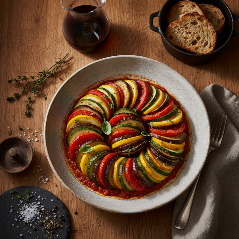 Recette Ratatouille provençale au Cookeo - Plat principal Française - Photo du plat prêt à déguster