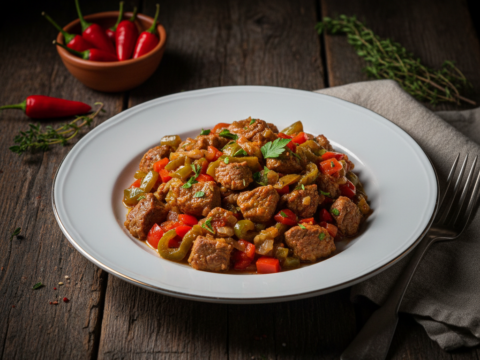 Recette Axoa de veau au Cookeo - Plat principal Française - Photo du plat prêt à déguster