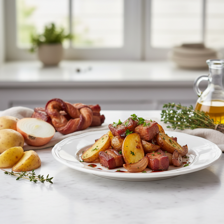 Recette Boucané aux pommes de terre au Cookeo - Plat principal Créole - Photo du plat prêt à déguster
