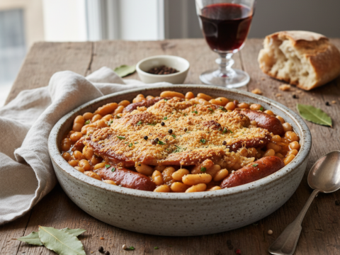 Recette Cassoulet au Cookeo - Plat principal Française - Photo du plat prêt à déguster