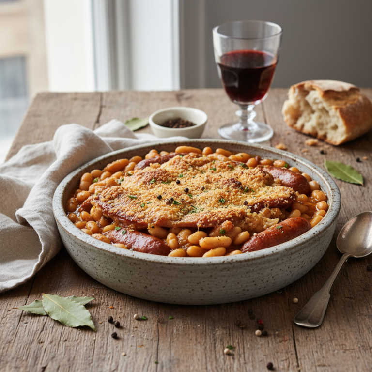 Recette Cassoulet au Cookeo - Plat principal Française - Photo du plat prêt à déguster
