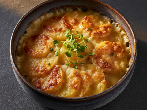 Recette Pommes de terre à la savoyarde au Cookeo - Plat principal Française - Photo du plat prêt à déguster