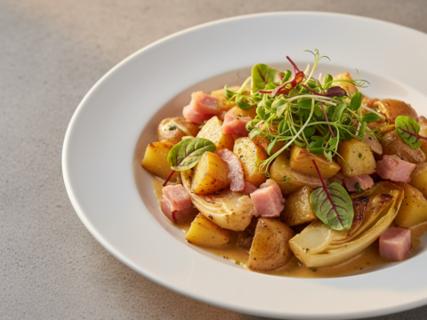 Recette Pommes de terre aux endives au Cookeo - Plat principal Française - Photo du plat prêt à déguster