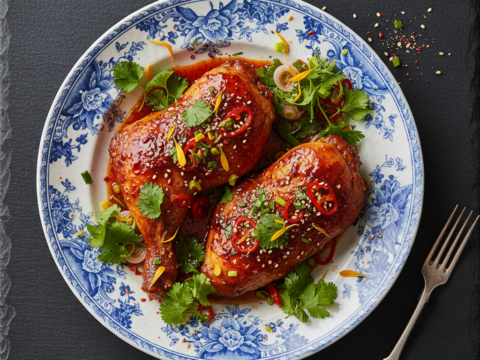 Recette Poulet aux épices au Cookeo - Plat principal Créole - Photo du plat prêt à déguster