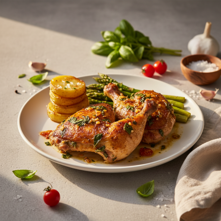 Recette Poulet basilic au Cookeo - Plat principal Asiatique - Photo du plat prêt à déguster