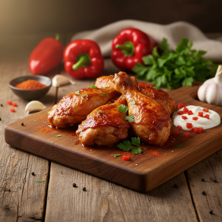 Recette Poulet paprika au Cookeo - Plat principal Française - Photo du plat prêt à déguster