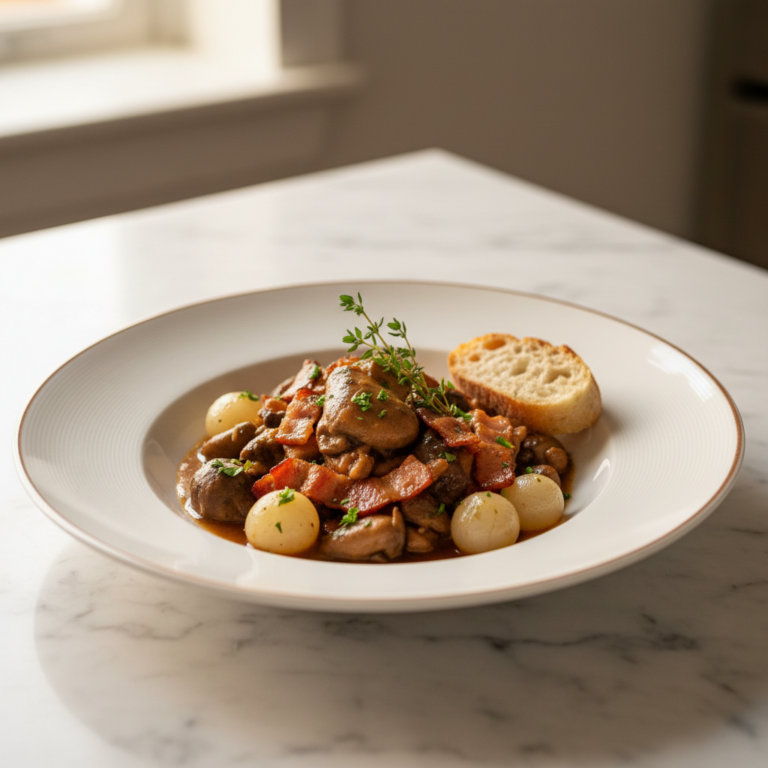 Recette Lapin gibelotte au Cookeo - Plat principal Française - Photo du plat prêt à déguster