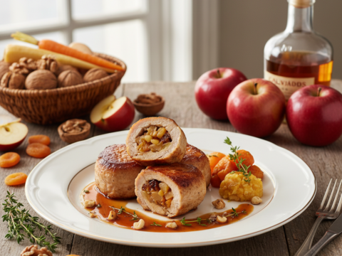 Recette Paupiettes délices du verger au Cookeo - Plat principal Française - Photo du plat prêt à déguster