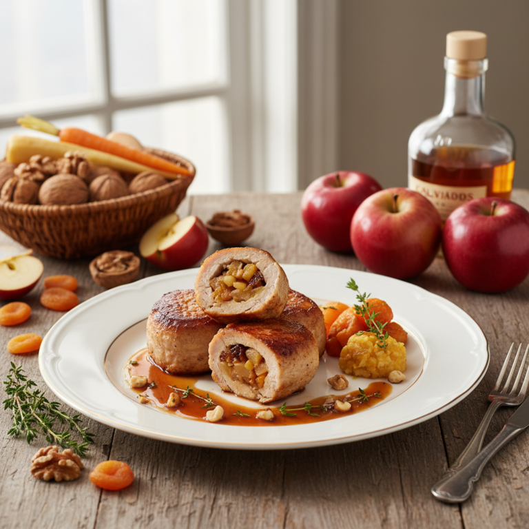 Recette Paupiettes délices du verger au Cookeo - Plat principal Française - Photo du plat prêt à déguster