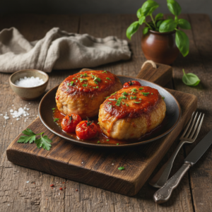 Crépinettes de porc à la tomate