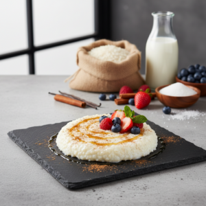 Recette Riz au lait au Cookeo - Dessert Française - Photo du plat prêt à déguster