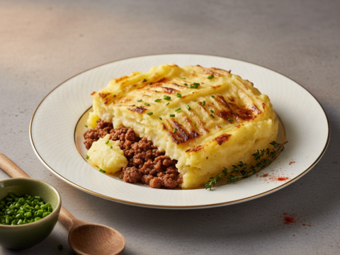 Recette Hachis parmentier au Cookeo - Plat principal Française - Photo du plat prêt à déguster