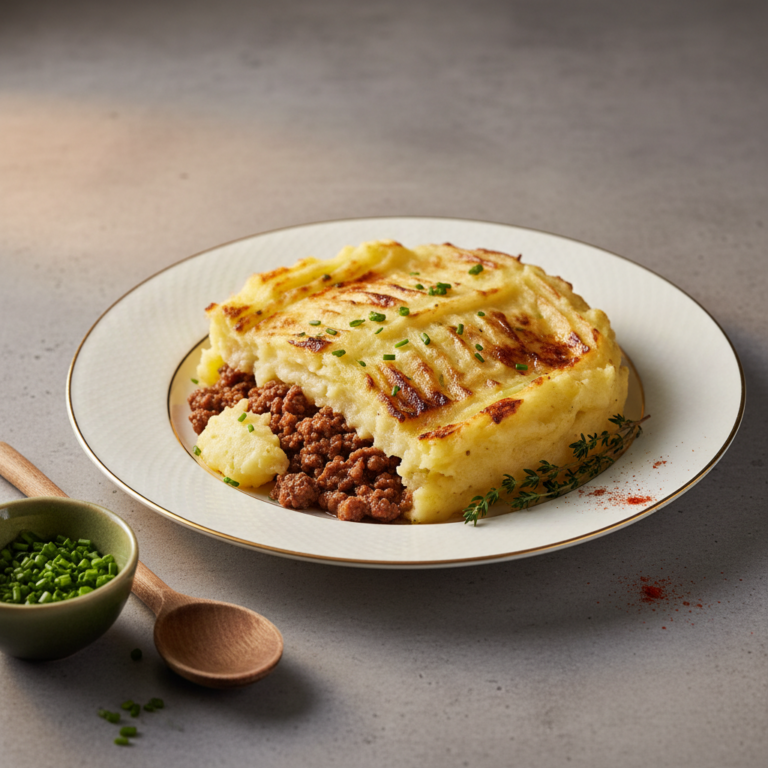 Recette Hachis parmentier au Cookeo - Plat principal Française - Photo du plat prêt à déguster