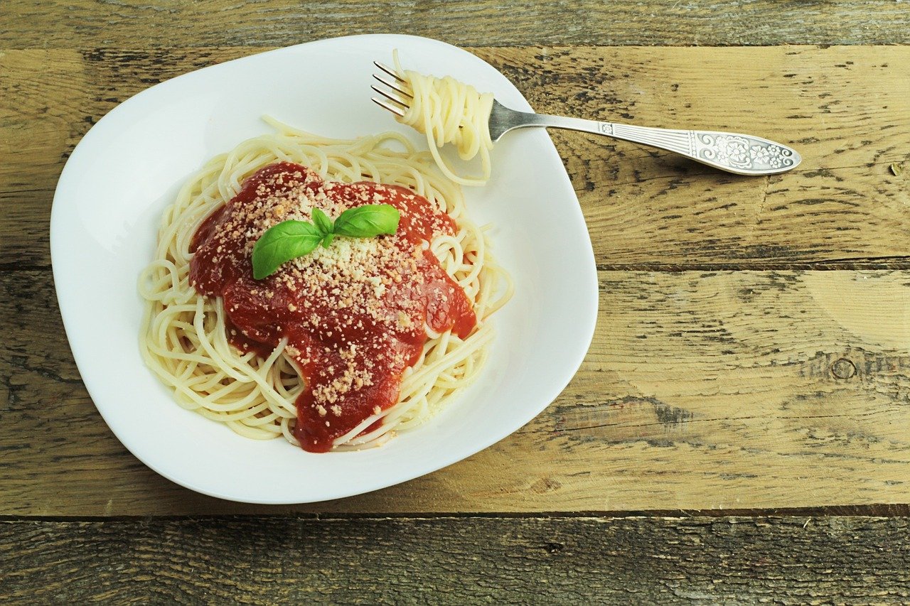 Spaghettis au chorizo