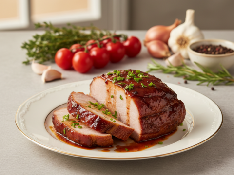 Recette Palette à la diable au Cookeo - Plat principal Française - Photo du plat prêt à déguster