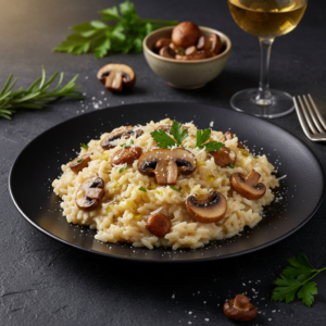 Risotto aux champignons