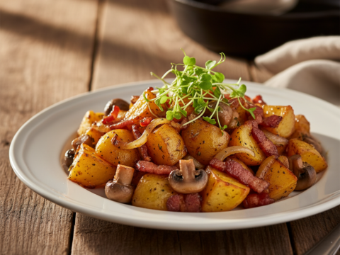 Recette Poêlée campagnarde au Cookeo - Plat principal Française - Photo du plat prêt à déguster