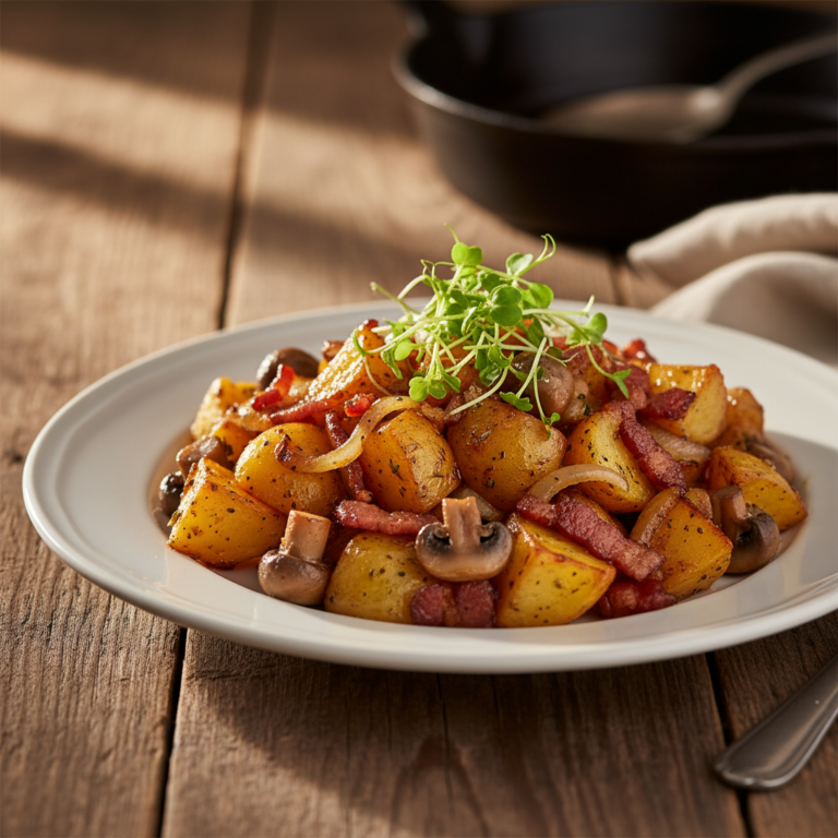Recette Poêlée campagnarde au Cookeo - Plat principal Française - Photo du plat prêt à déguster