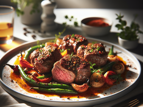 Recette Agneau au paprika au Cookeo - Plat principal Méditerranéenne - Photo du plat prêt à déguster