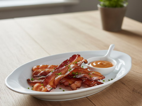 Recette Bacon grillé au Cookeo au Cookeo - Apéritif Américaine - Photo du plat prêt à déguster