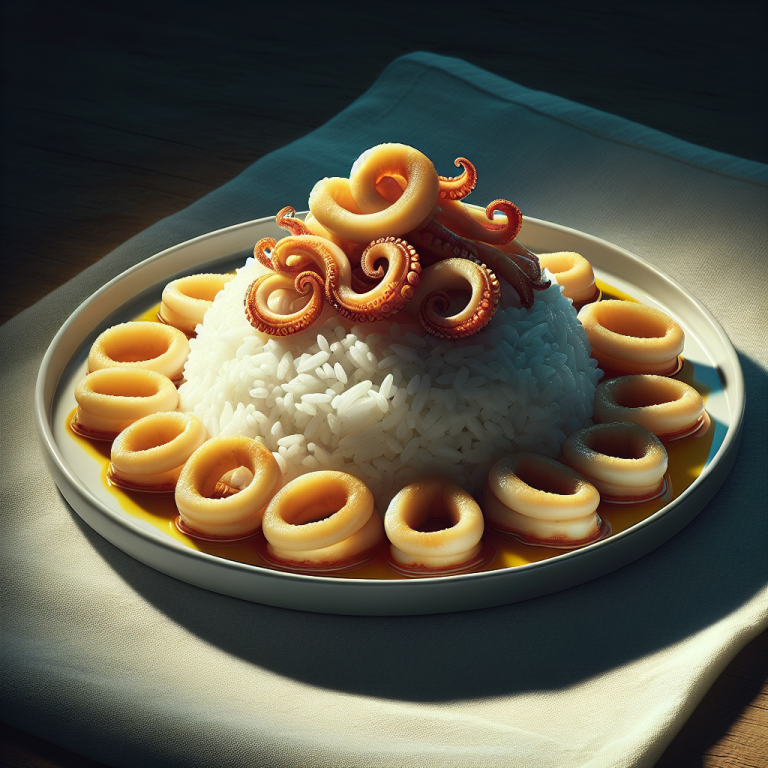 Recette Calamars au riz au Cookeo - Plat principal Française - Photo du plat prêt à déguster