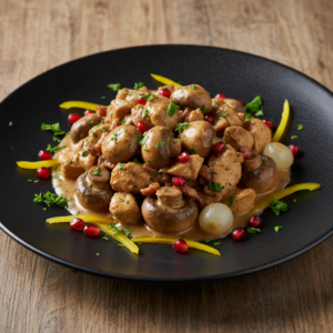 Champignons chasseur – Recette Cookeo