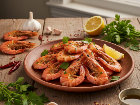 Recette Crevettes à l'argentine au Cookeo - Plat principal Méditerranéenne - Photo du plat prêt à déguster