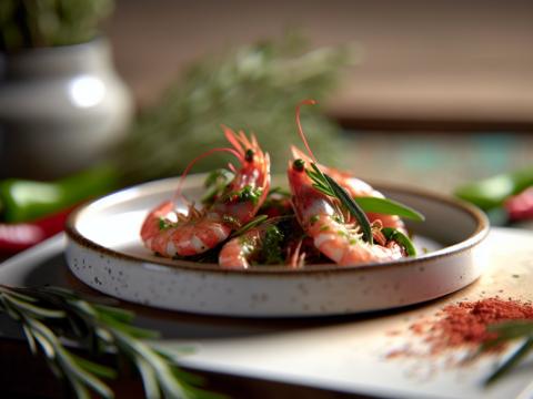 Recette Crevettes à l&rsquo;estragon au Cookeo - Plat principal Française - Photo du plat prêt à déguster