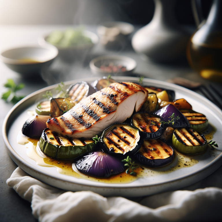 Recette Dinde aux aubergines grillées au Cookeo - Plat principal Française - Photo du plat prêt à déguster
