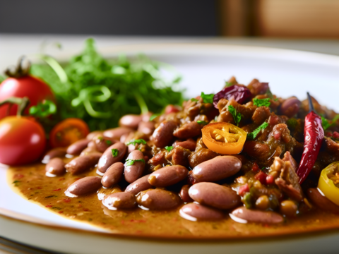 Recette Fèves à la cajun au Cookeo - Plat principal Américaine - Photo du plat prêt à déguster