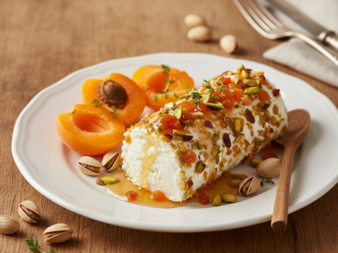 Recette Fromage aux abricots au Cookeo - Dessert Française - Photo du plat prêt à déguster