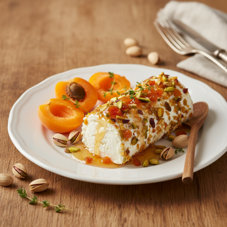 Recette Fromage aux abricots au Cookeo - Dessert Française - Photo du plat prêt à déguster