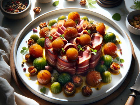 Recette Jambon aux figues au Cookeo - Photo du plat prêt à déguster