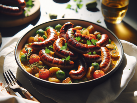 Recette Merguez poêlées au Cookeo au Cookeo - Photo du plat prêt à déguster
