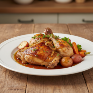 Poulet braisé au Cookeo – Recette Cookeo