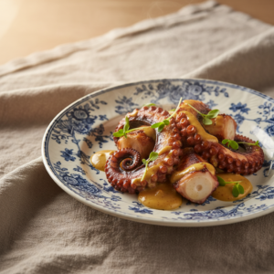 Poulpe à la moutarde – Recette Cookeo