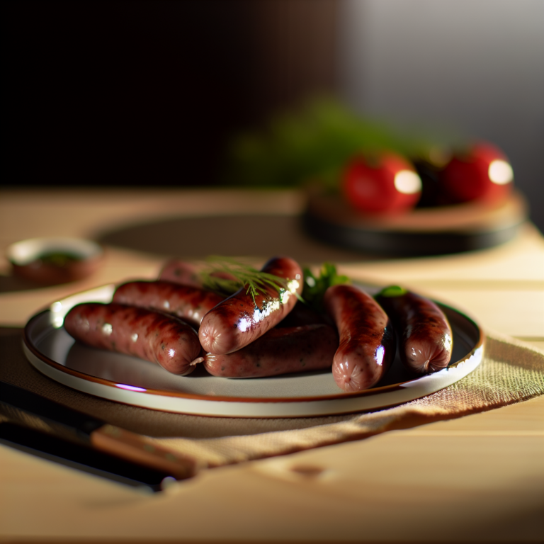 Recette Saucisses Niçoises au Cookeo - Plat principal Française - Photo du plat prêt à déguster